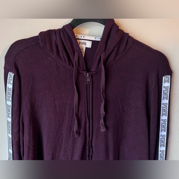 PINK FULL ZIP SWEATERS SIZE MEDIUM - Picture 2 of 6